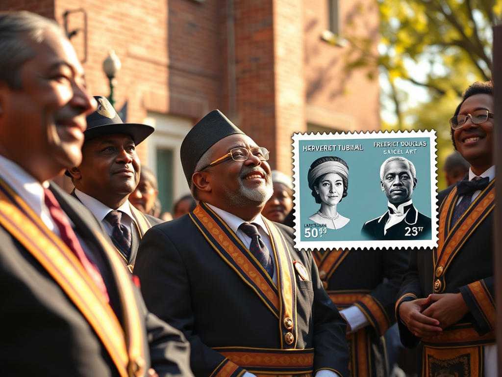 Celebrating Underground Railroad Stamps at Weeksville Center