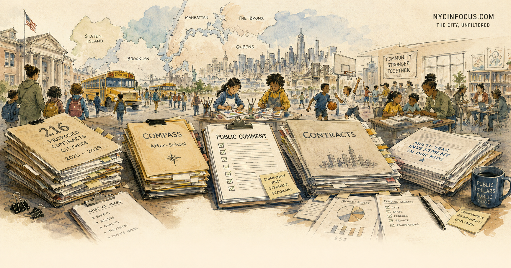 NYC Is Moving a Six-Year After-School Contract Wave Through Public Comment